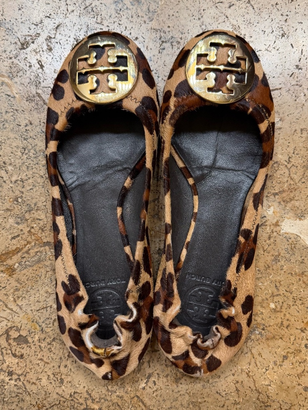 Tory Burch Minnie Cheetah Flats